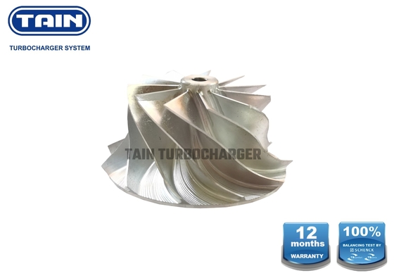 Колеса 11blade компрессора заготовки подъема GT12 38mm на BMW 118 d Niassa Qashqai 2,0 Dci